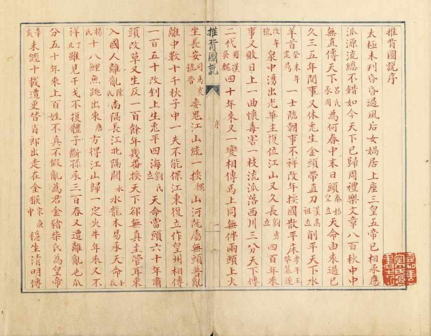 推背图说.不分卷.六十象.清彩绘抄本-154页(图1)