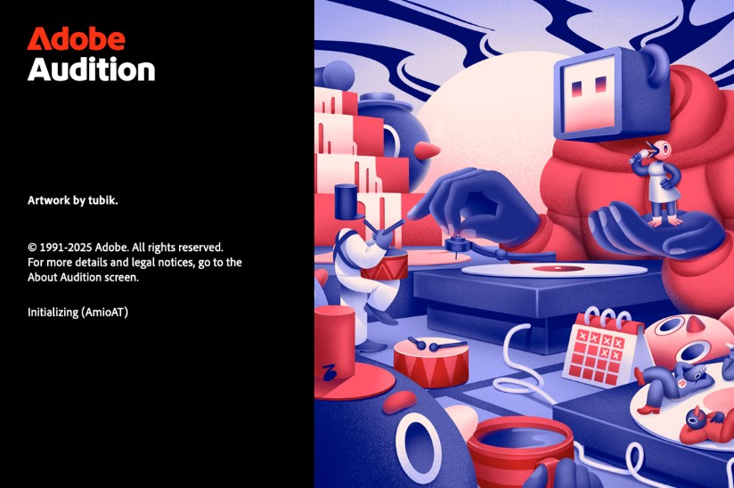 Adobe Audition 2025 v25.6 x64 Multilingual WIN专业音乐制作软件音频编辑