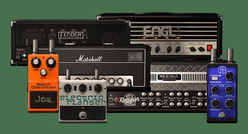 吉他贝斯效果插件IK Multimedia AmpliTube 5 Complete  V5.2[WIN/MACOS]吉他贝斯效果器