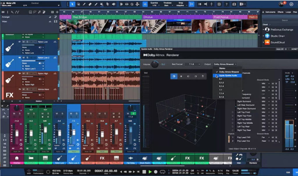 Studio One 7 音乐制作软件PreSonus Studio One Pro 7 v7.0.1 混音直播机架音乐制作软件 WIN