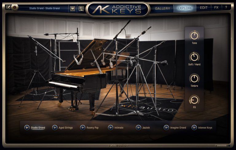 ADD经典钢琴音源经XLN Audio Addictive Keys Complete Collection v1.7.3-HCiSO [MAC]