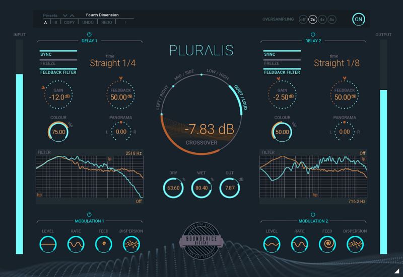 延迟效果器 – Soundevice Digital Pluralis V1 [win]延迟插件