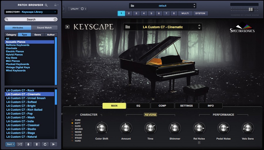 Spectrasonics Keyscape 四巨头钢琴键盘大型合集套装钢琴音源编曲必备WIN MAC