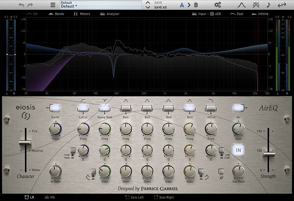 EQ均衡效果器插件Slate Digital & Eiosis AirEQ v1.2.6.0 母帶EQ均衡器[WIN]