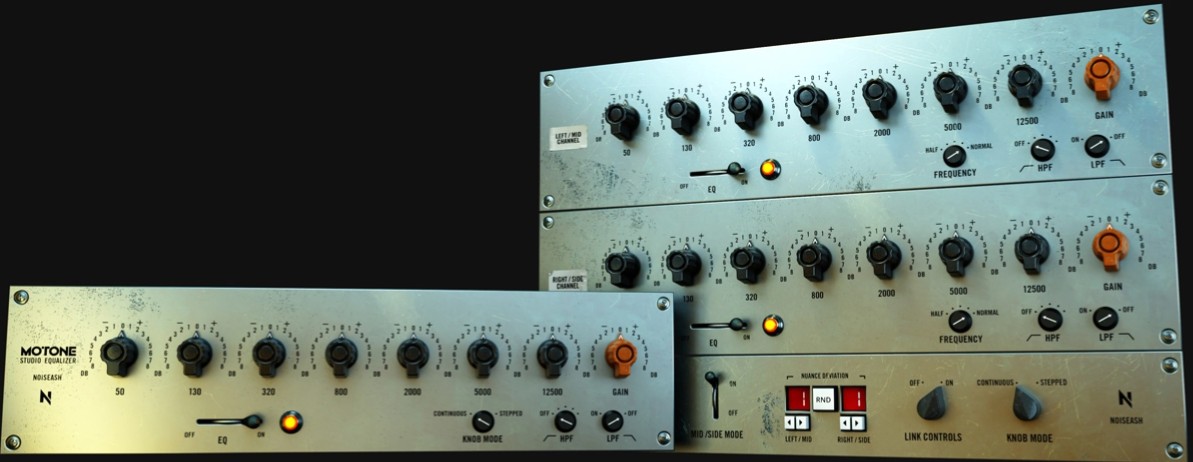 [EQ均衡器]NoiseAsh Audio Motone Pro Bundle 经典复刻EQ均衡效果器插件 Win/Mac
