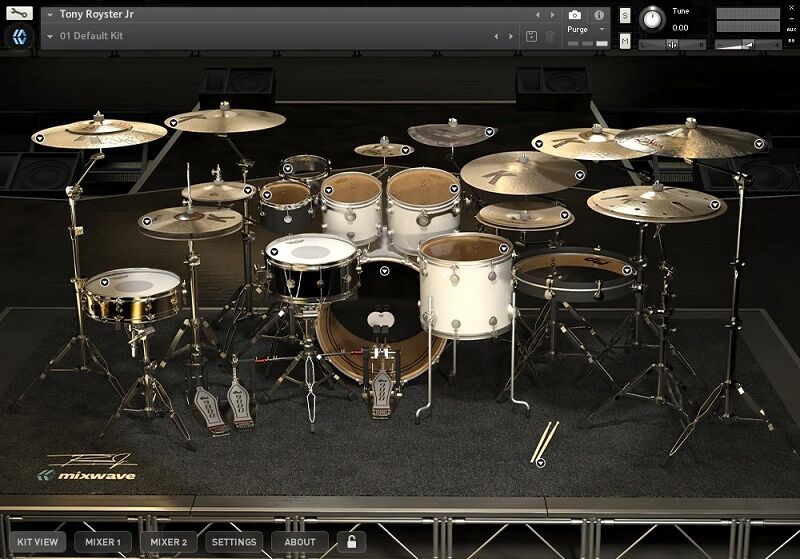 MixWave：Tony Royster Jr 现代流行&嘻哈鼓Kontakt鼓音源康泰克音源插件win/mac