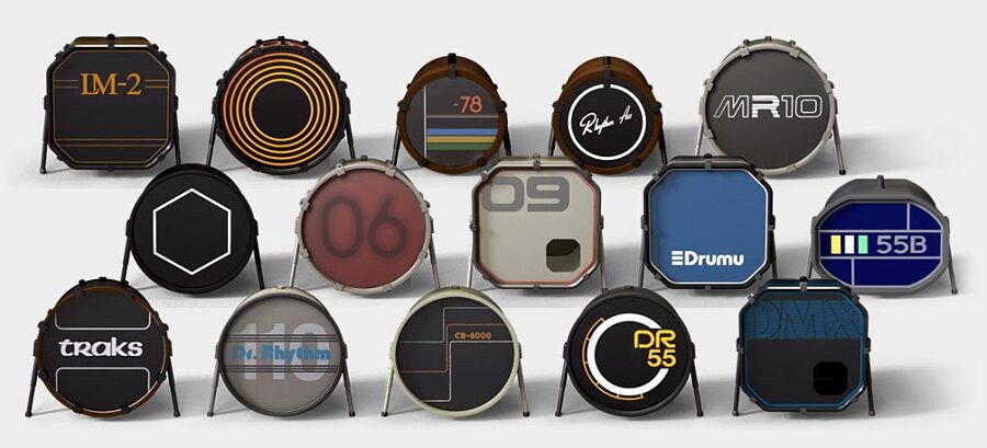 Kontakt鼓音源Soniccouture Electro-Acoustic v1.3 电子鼓综合套装康泰克鼓音源【WIN/MAC】