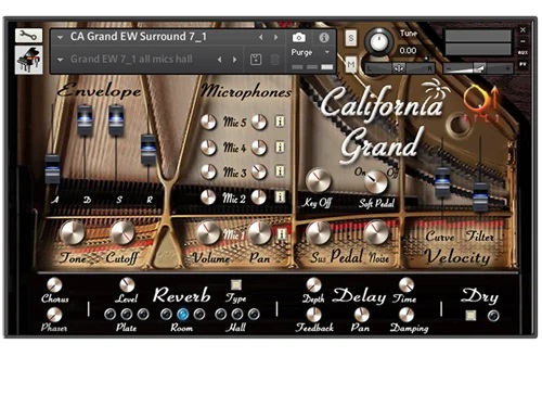 [Kontakt钢琴加州大钢琴音源]Q Up Arts California Keys KONTAKT钢琴音源WIN/MAC（35.89Gb）