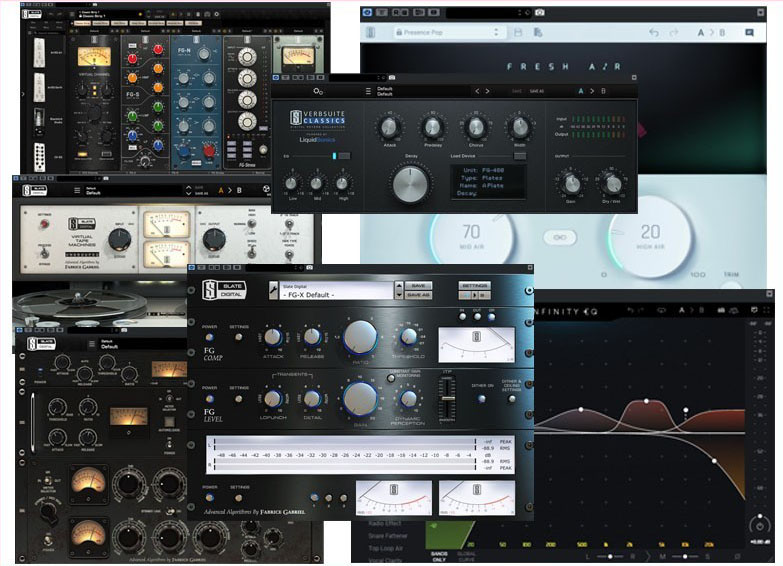 Slate Digital Bundle 2024.11 WIN 板岩效果器合集 13件套通道条压缩器混响限制器