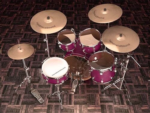 Kontakt音色库HandHeldSound MAD RocknFunk 放克&摇滚鼓音源[WIN MAC 8GB]