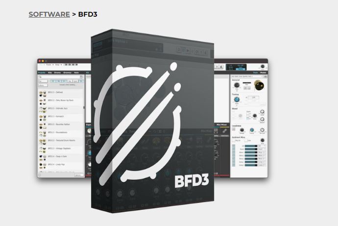 BFD 3 最真实的鼓音源 完整全套+扩展编曲音乐制作鼓音源插件WIN