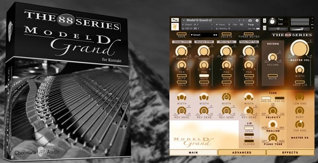 [Kontakt钢琴音色]The 88 Series – Model D Grand 斯坦威 D274 大型三角钢琴康泰克钢琴音色WIN/MAC