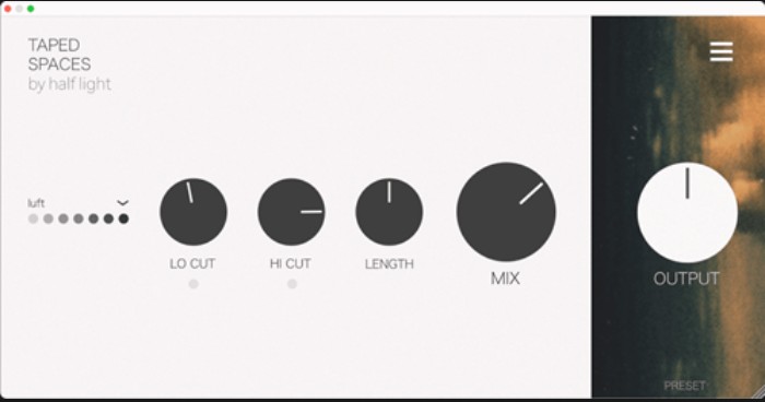 角色混响Half Light Audio Taped Spaces V1.61混响效果器混音后期录音混响效果插件WIN