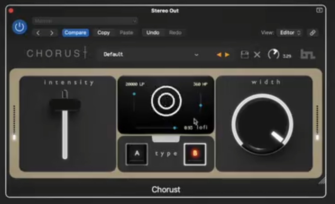 [复古调制插件] BeatSkillz Chorust v1.1.0 [WiN, Mac]低保真滤波器插件