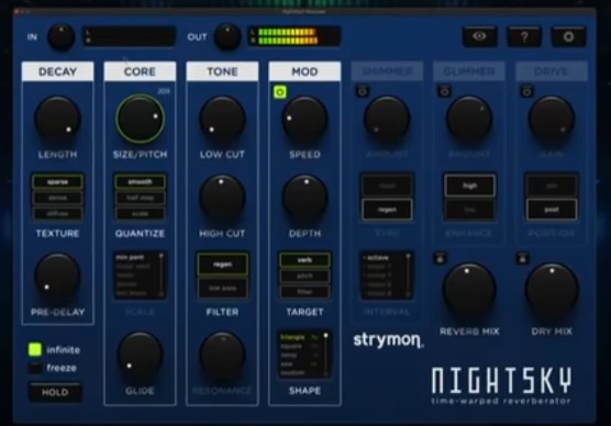 混响合成器Strymon NightSky Plugin v1.0.1混响 [WiN, MacOSX]