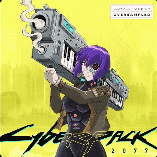 Oversampled CYBERPACK 2077 WAV MiDi-FANTASTiC 赛博朋克2077采样包