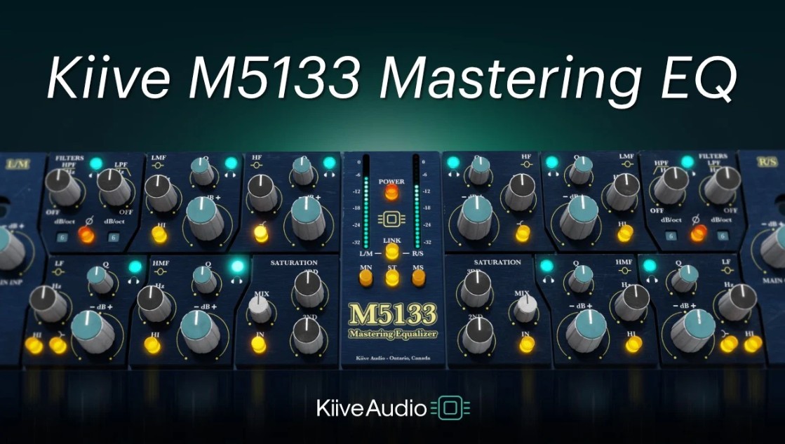 福克斯特Blue315复刻Kiive Audio M5133 Mastering Equalizer 母带EQ均衡器 WIN