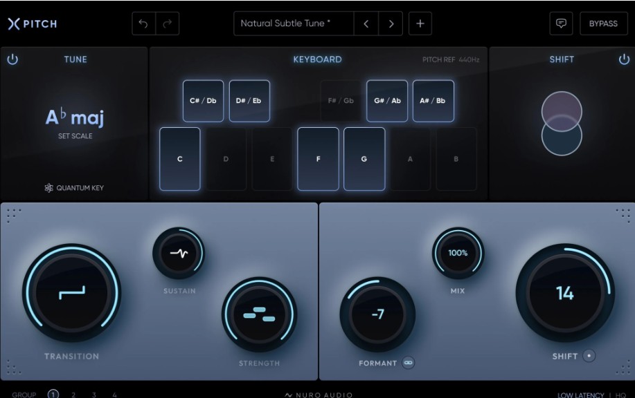 [AI自动专业变声电音插件] Nuro Audio Xpitch v1.5.1 [WiN, MacOSX]
