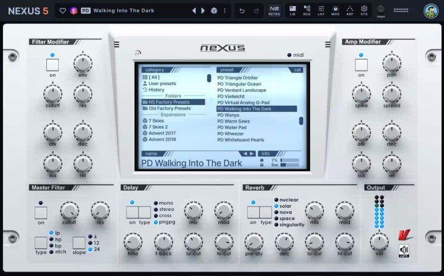五代ReFX Nexus v5.3.27+几十套新皮肤+原厂+全套扩展+教程 [WiN/Mac]260G+