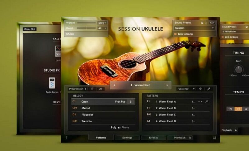 尤克里里Native Instruments Session Ukulele【WIN,MAC】-Kontakt 尤克里里音源插件