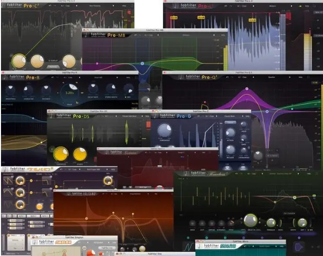 [肥波效果器插件一键安装免激活版] FabFilter Total Bundle 2026.3-V.R新增FabFilter Pro-C 3 压缩器 [WiN]