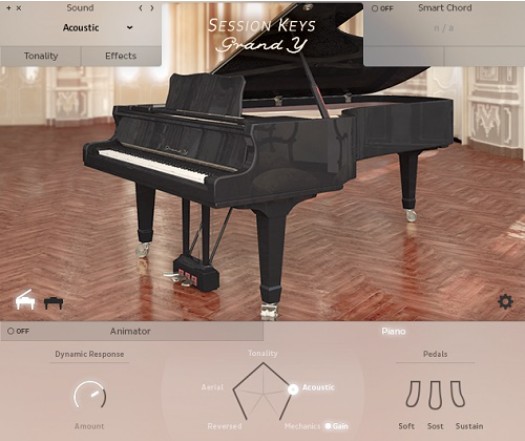 大钢琴E-instruments Session Keys Grand Y 精致雅马哈大钢琴【Win.MAC】