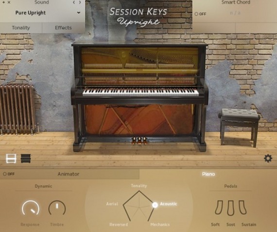现代立式钢琴E-instruments Session Session Keys Upright Kontakt【Win.MAC】 18G
