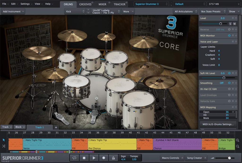 Superior Drummer超级鼓手全家桶 Toontrack Superior Drummer v3.4.3+原厂音色库+拓展+安装教程+使用教程 [WiN/Mac]