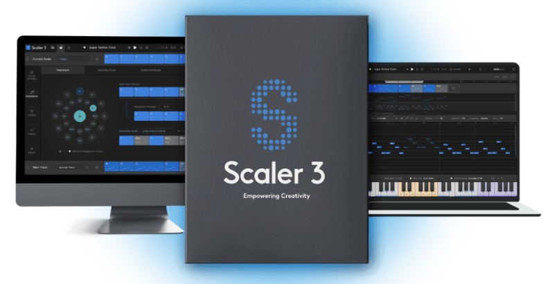 智能和弦插件 Scaler Music Scaler 3 v3.2.1 Incl Keygen-R2R [WiN]（49.01MB）