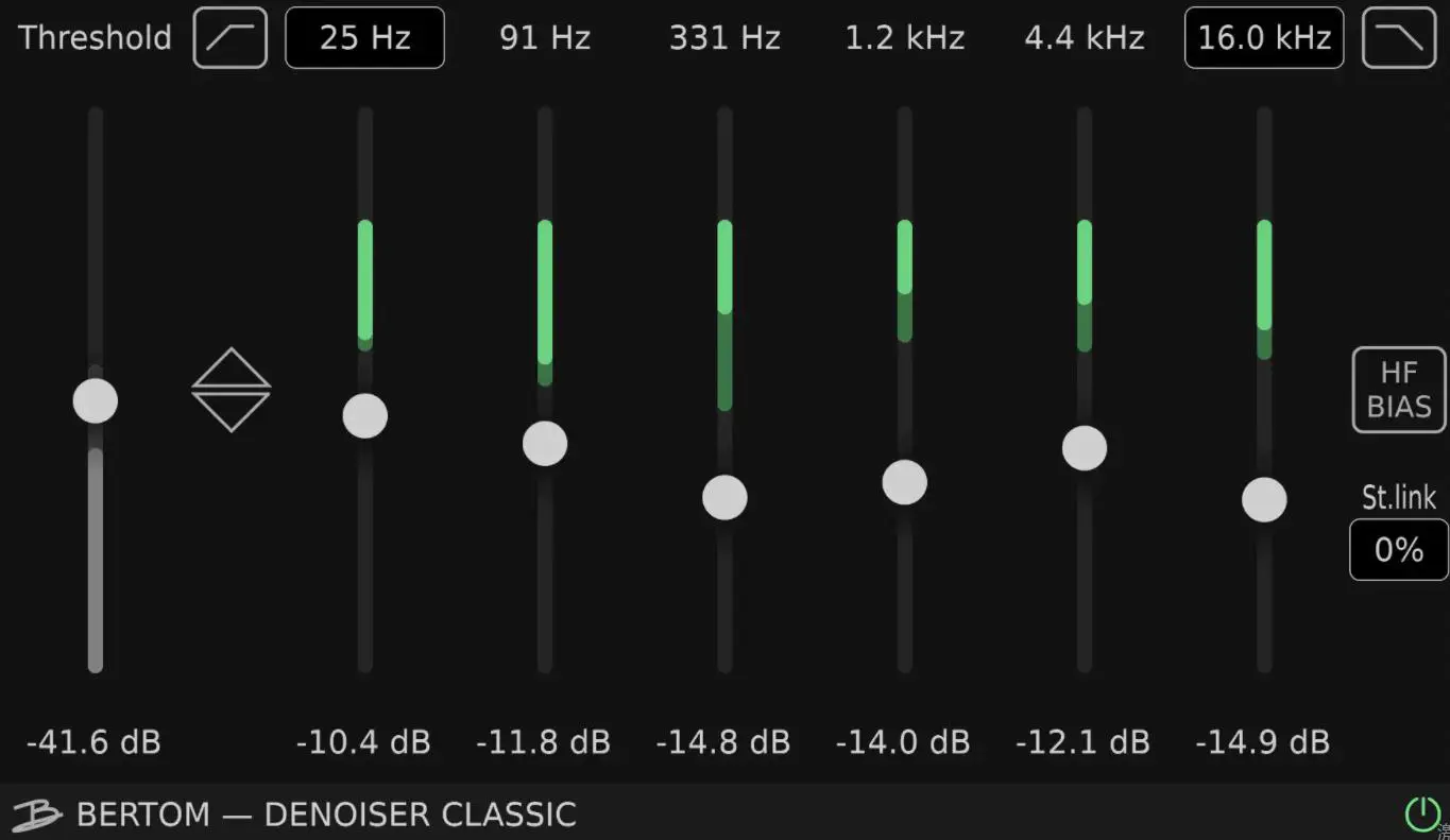 音频降噪效果器Bertom Denoiser Classic V3.0.4-WIN&MAC超好用的降噪免费下载