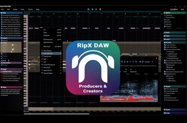 [AI音频分离软件] Hit’n’Mix RipX DAW PRO v8.0.3 Generic-Patchx64 only-TRACER [WiN]