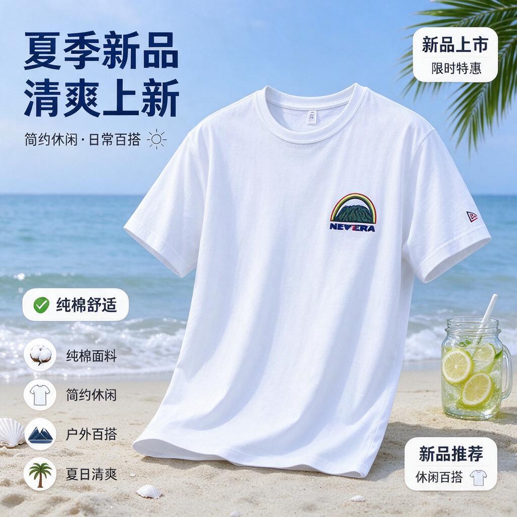 生成一张专业精美的电商商品营销海报，完整