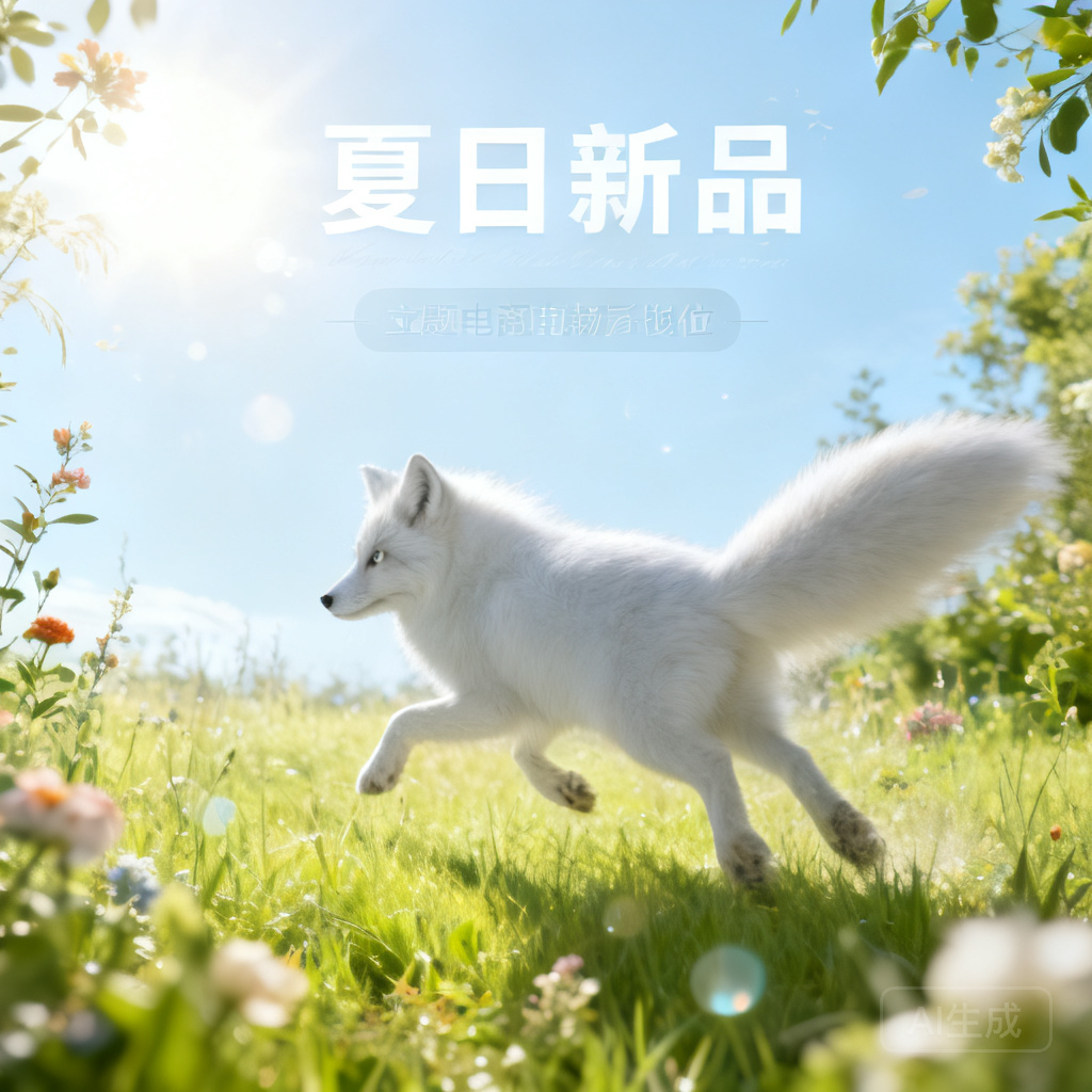 生成一张专业精美的电商商品营销海报，完整