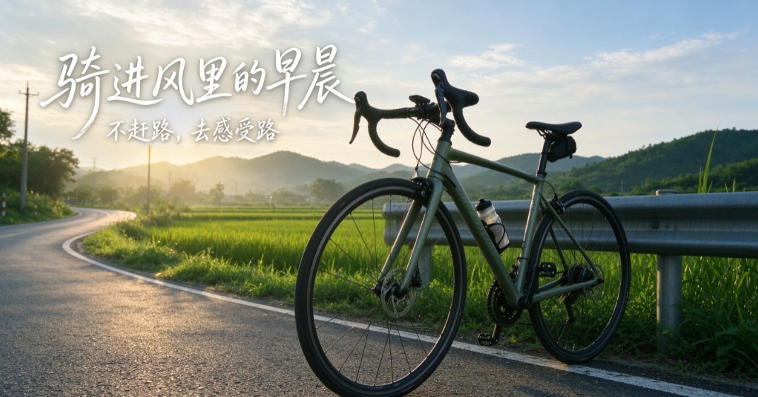 临时决定骑上车，去风里走走。上坡很累，下坡很爽。中途停下来喝