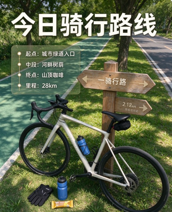 周末郊野骑行 逃离市区计划
